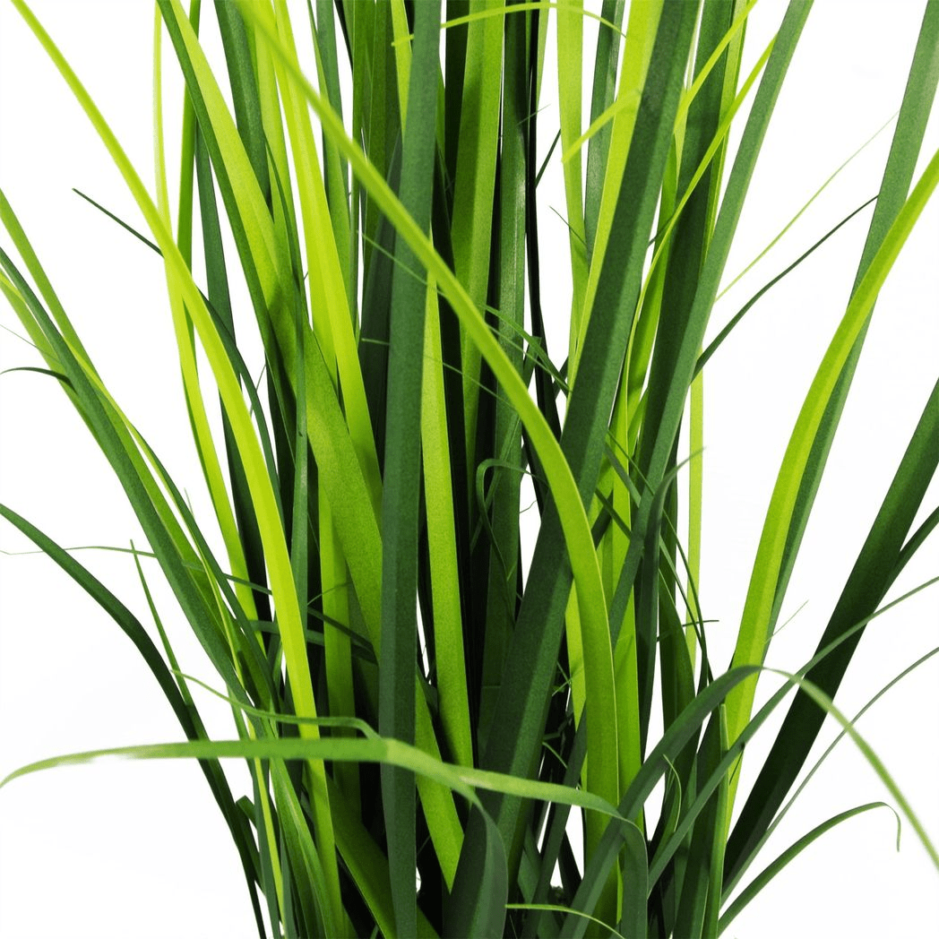 Chic 60cm Artificial Onion Grass with Dusty Pink Ceramic Planter Set - plants - express.com