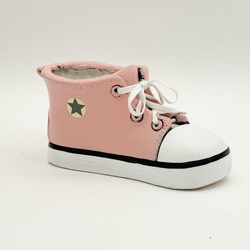 Chic Pink Trainer Planter - Stylish 34CM Pot for Indoor & Outdoor Gardening - plants - express.com