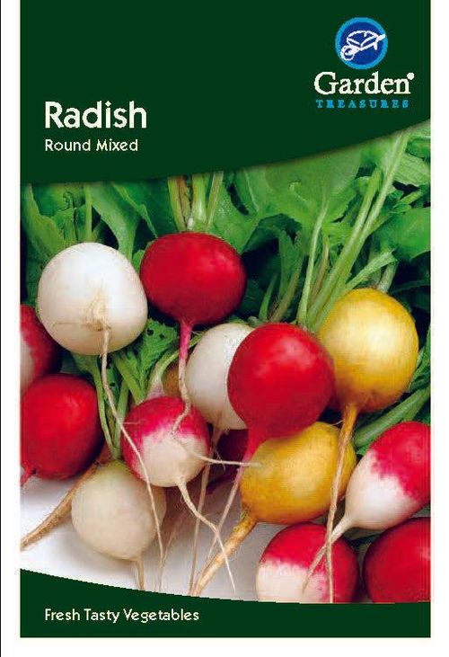 Crisp & Colorful Radish Round Mixed Seeds - Perfect for Fresh Salads! - plants - express.com