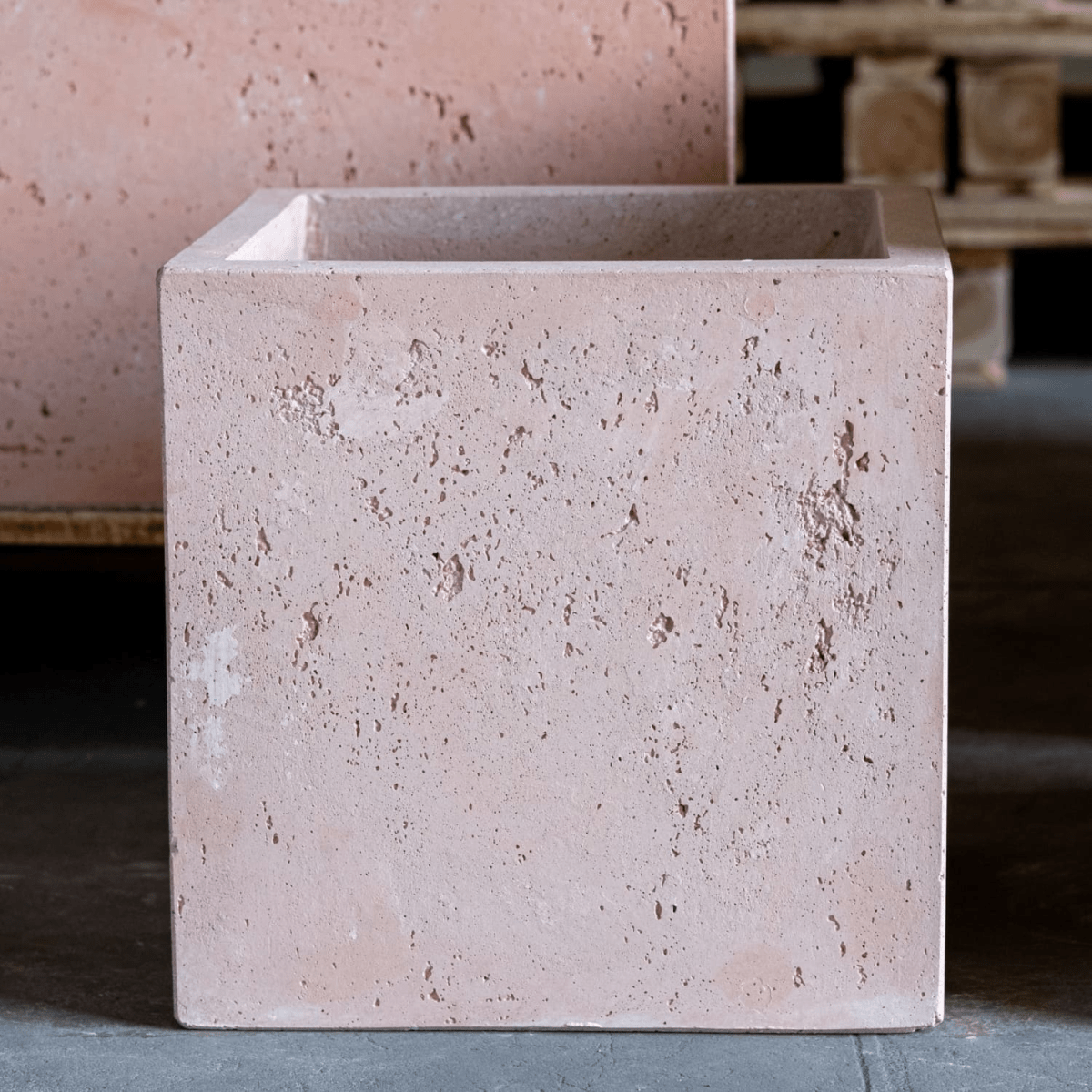 Cubrosa Blushstone 30cm Concrete Planter – Stylish Compact Design for Greenery - plants - express.com