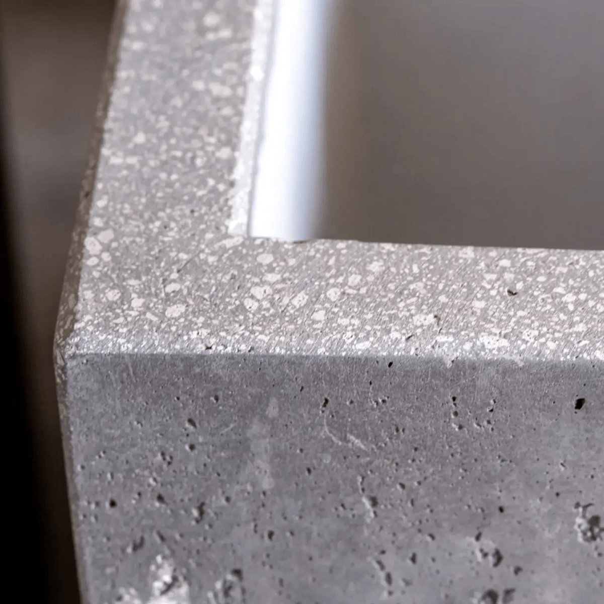 Cubrosa Onyx Dusk - 40cm Large Concrete Square Planter for Modern Greenery - plants - express.com