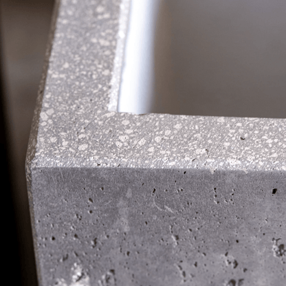 Cubrosa Onyx Dusk: 70cm Extra Large Concrete Square Planter for Modern Design - plants - express.com