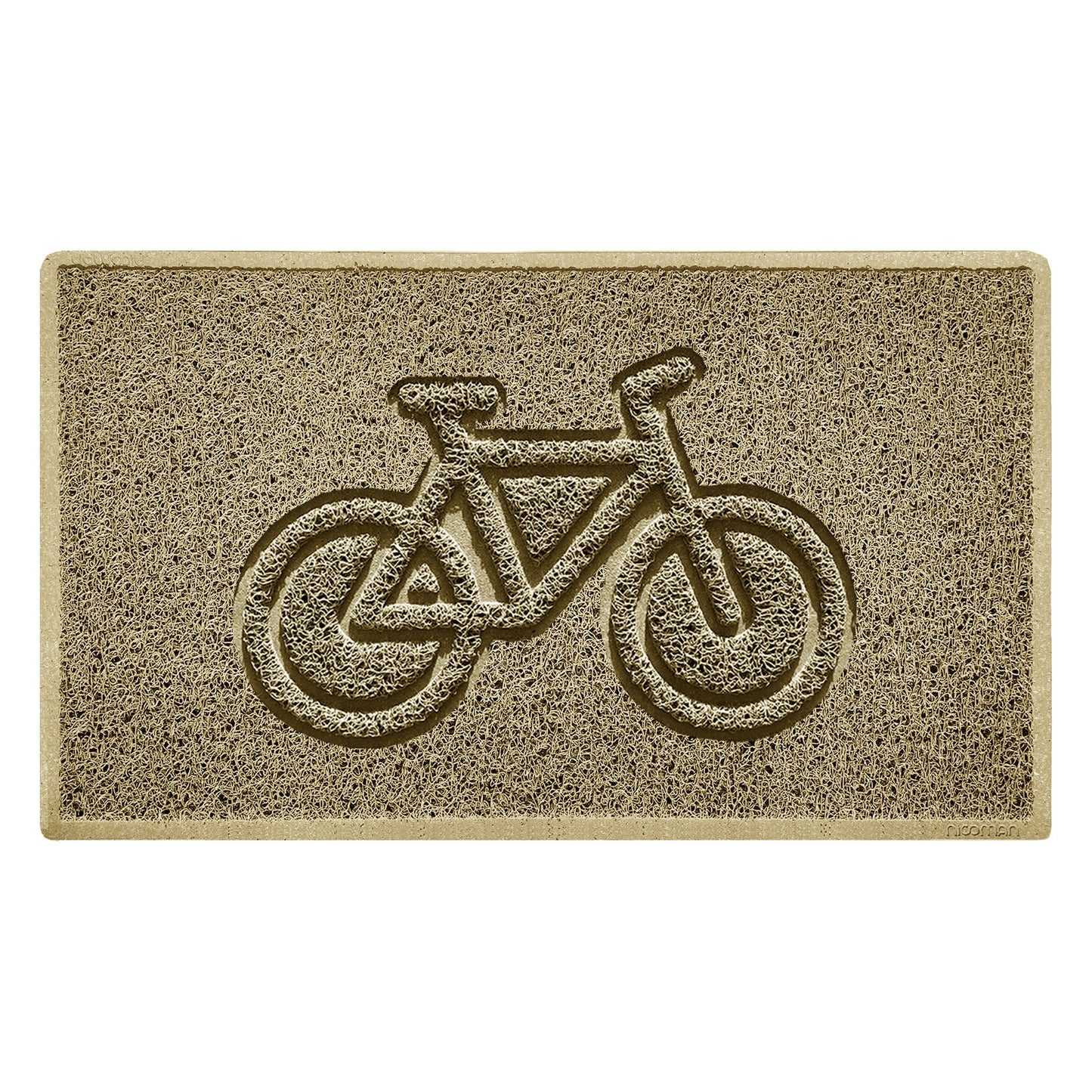 "Cycle" Grey Spaghetti Doormat - plants - express.com