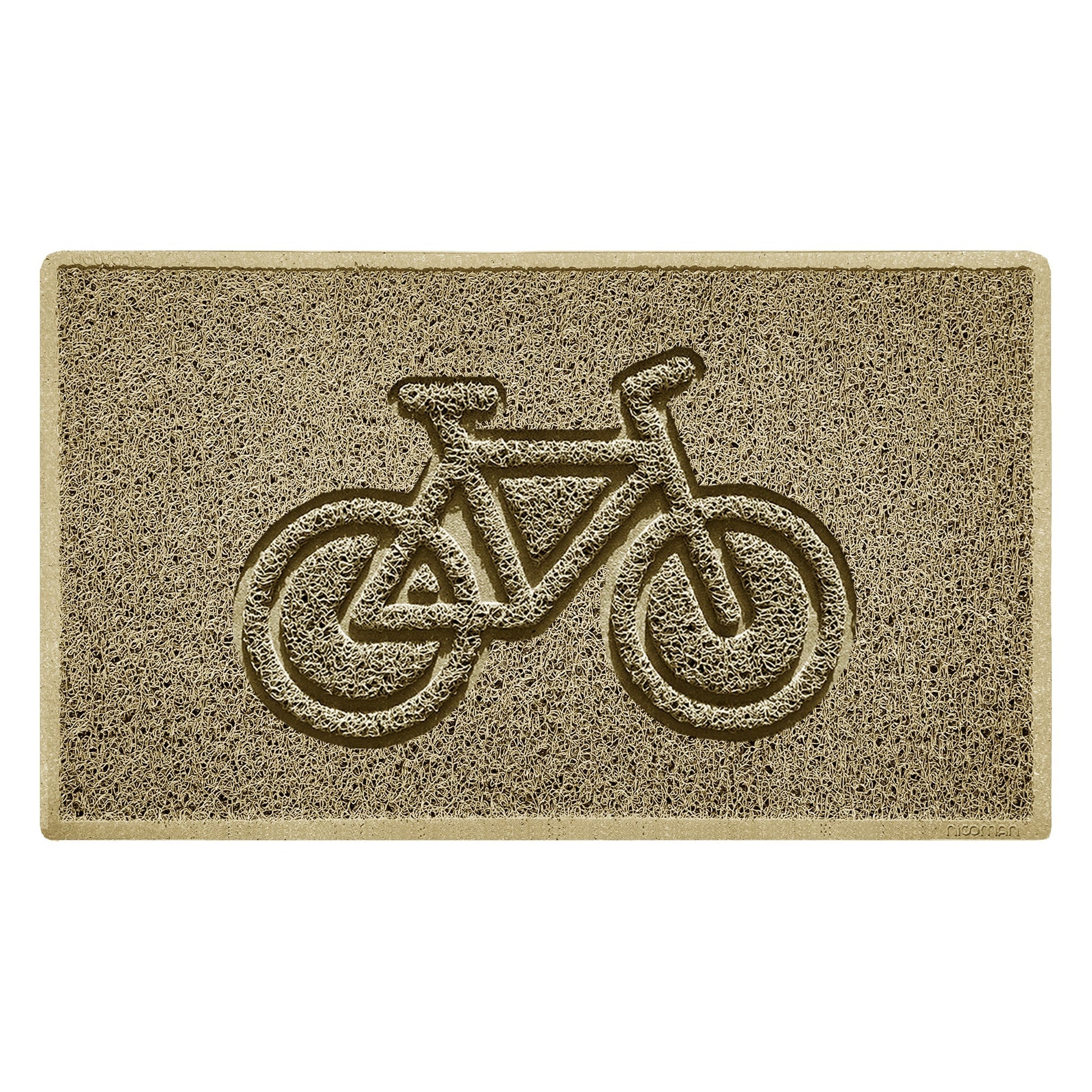 "Cycle" Grey Spaghetti Doormat - plants - express.com