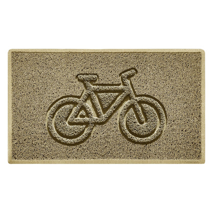 "Cycle" Grey Spaghetti Doormat - plants - express.com