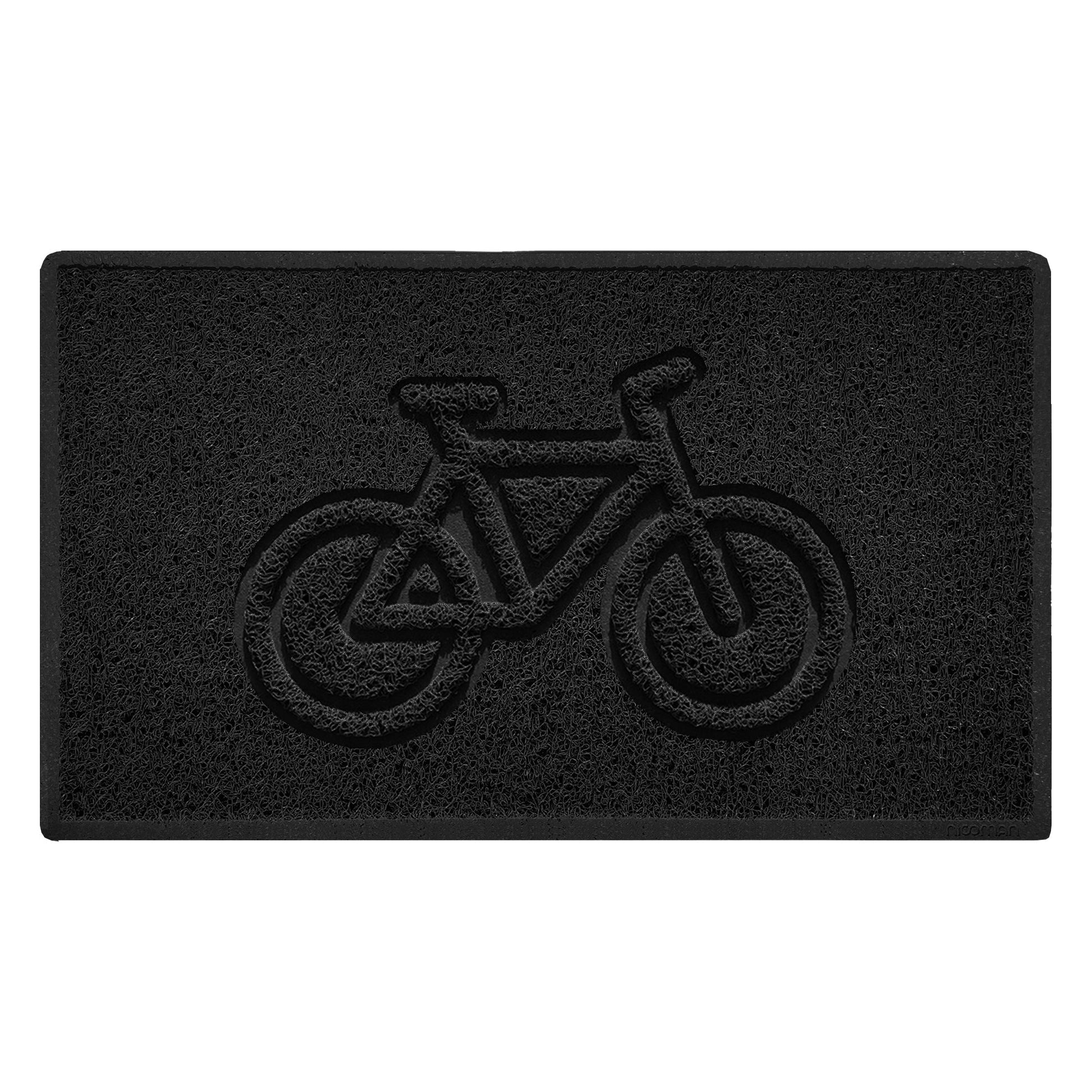 "Cycle" Grey Spaghetti Doormat - plants - express.com