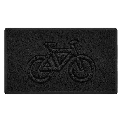 "Cycle" Grey Spaghetti Doormat - plants - express.com
