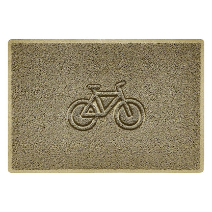 "Cycle" Grey Spaghetti Doormat - plants - express.com