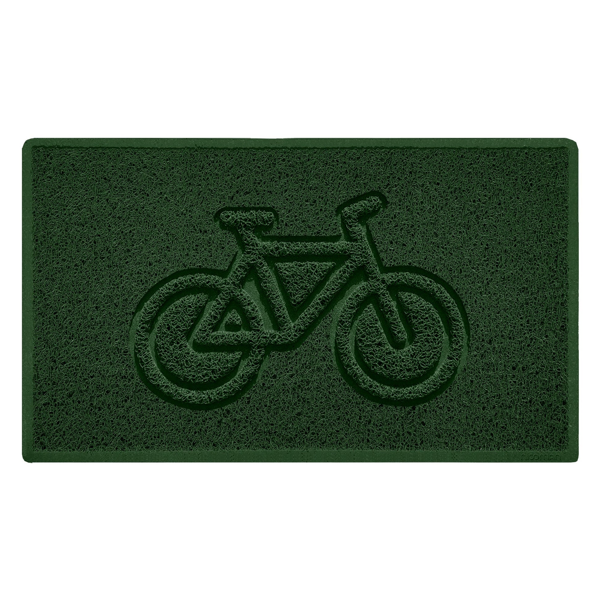 "Cycle" Grey Spaghetti Doormat - plants - express.com