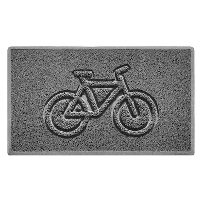 "Cycle" Grey Spaghetti Doormat - plants - express.com