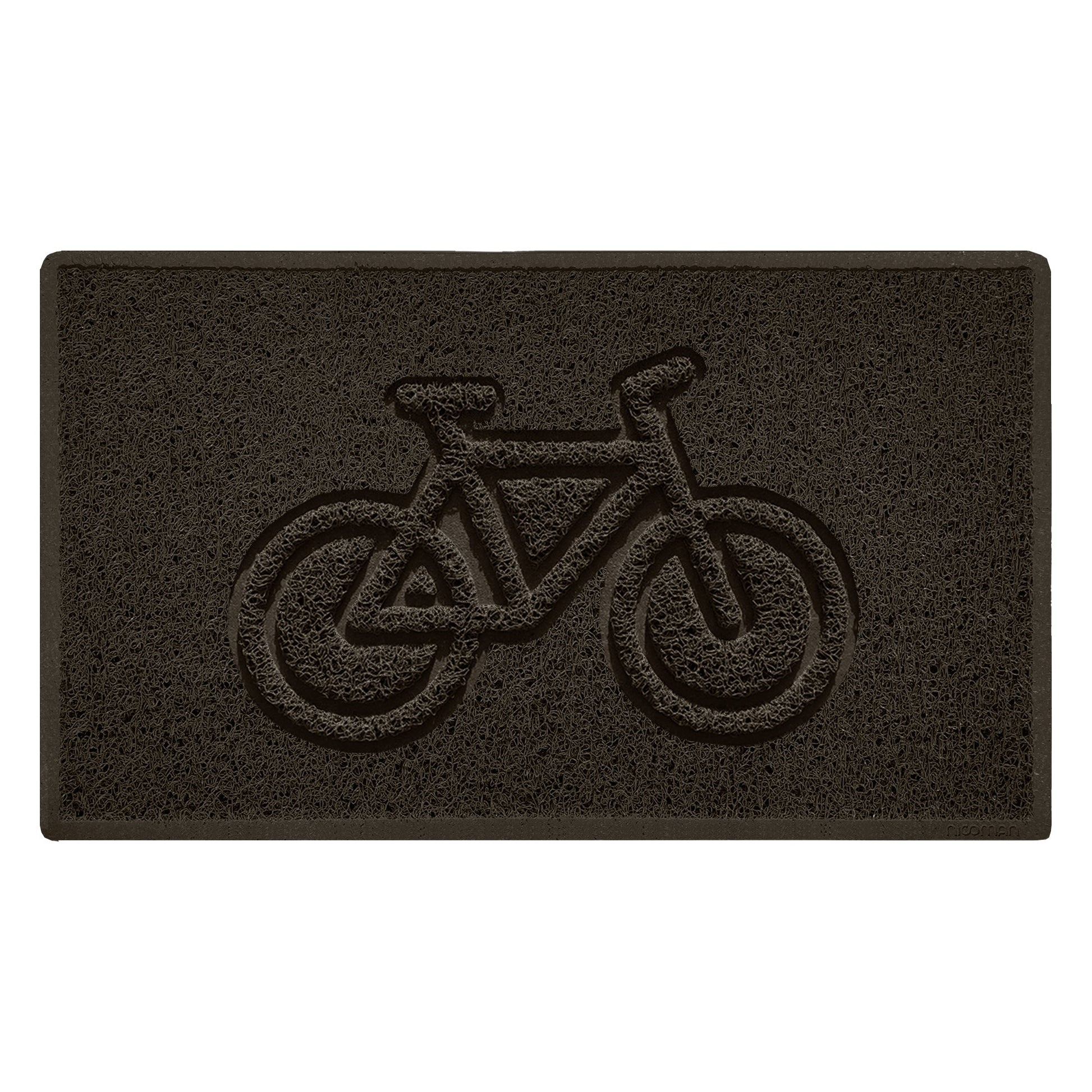 "Cycle" Grey Spaghetti Doormat - plants - express.com