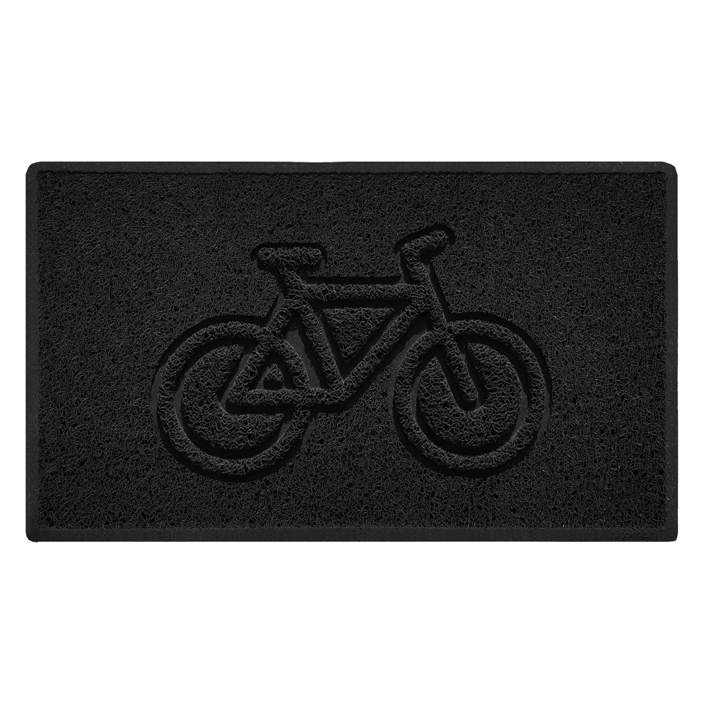 "Cycle" Grey Spaghetti Doormat - plants - express.com
