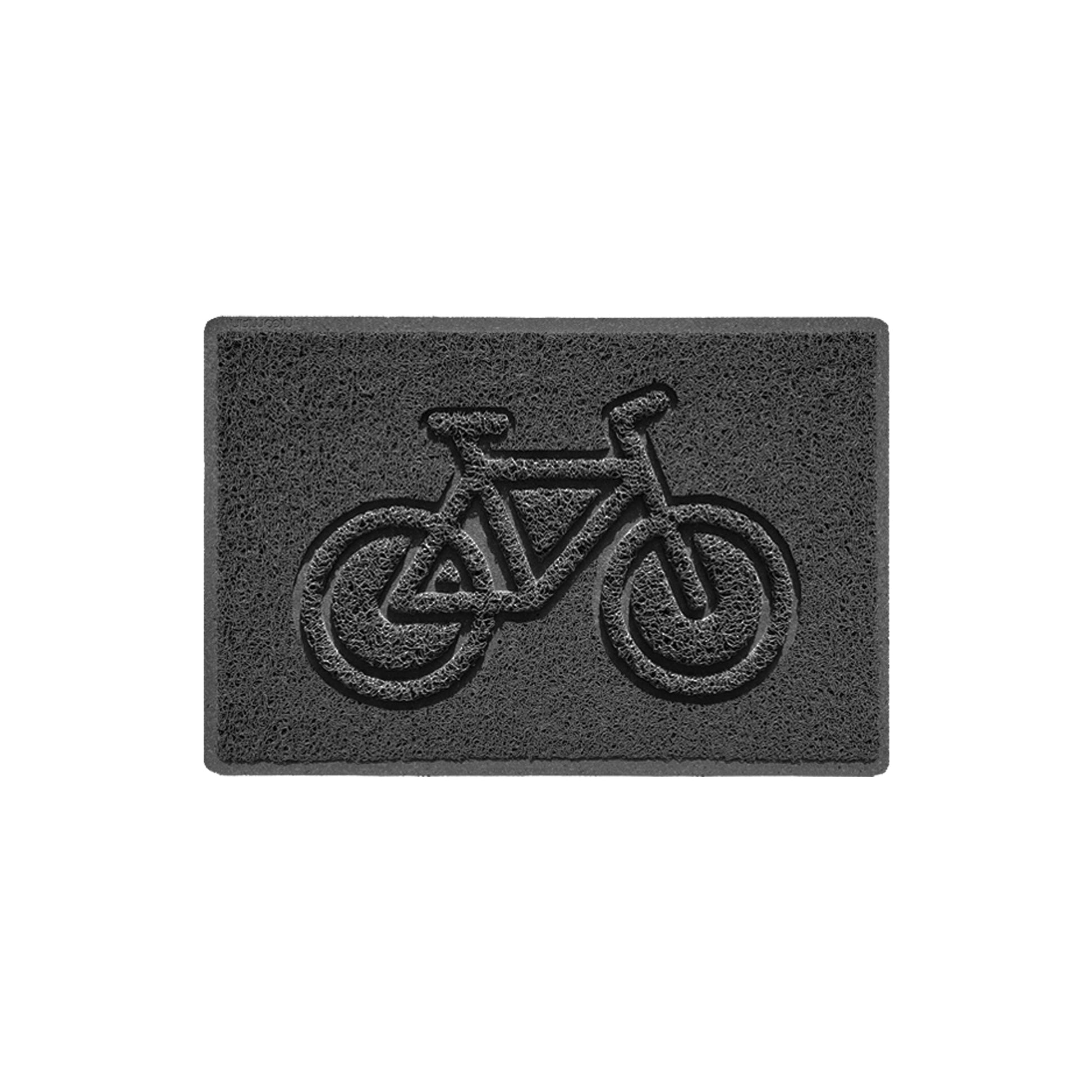"Cycle" Grey Spaghetti Doormat - plants - express.com