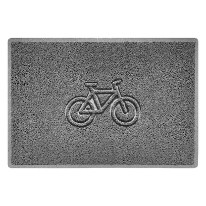 "Cycle" Grey Spaghetti Doormat - plants - express.com