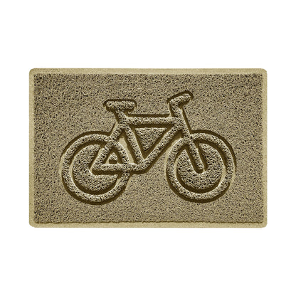 "Cycle" Grey Spaghetti Doormat - plants - express.com