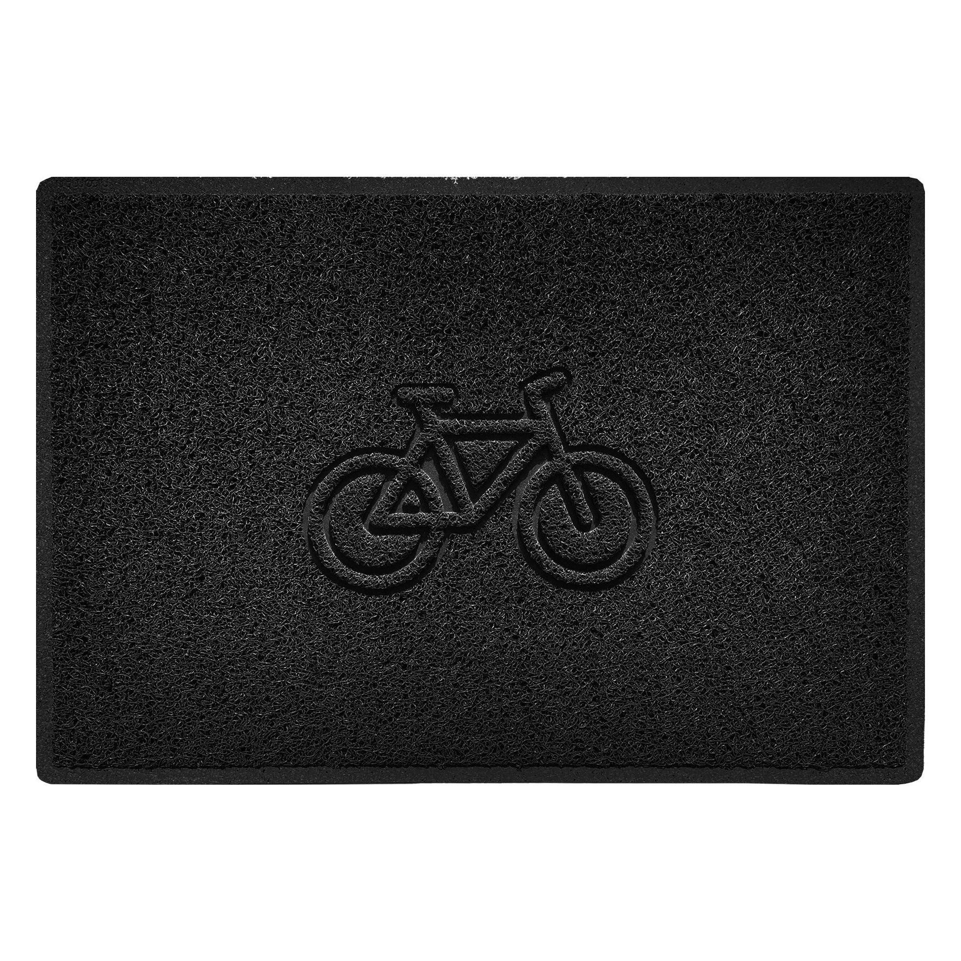 "Cycle" Grey Spaghetti Doormat - plants - express.com