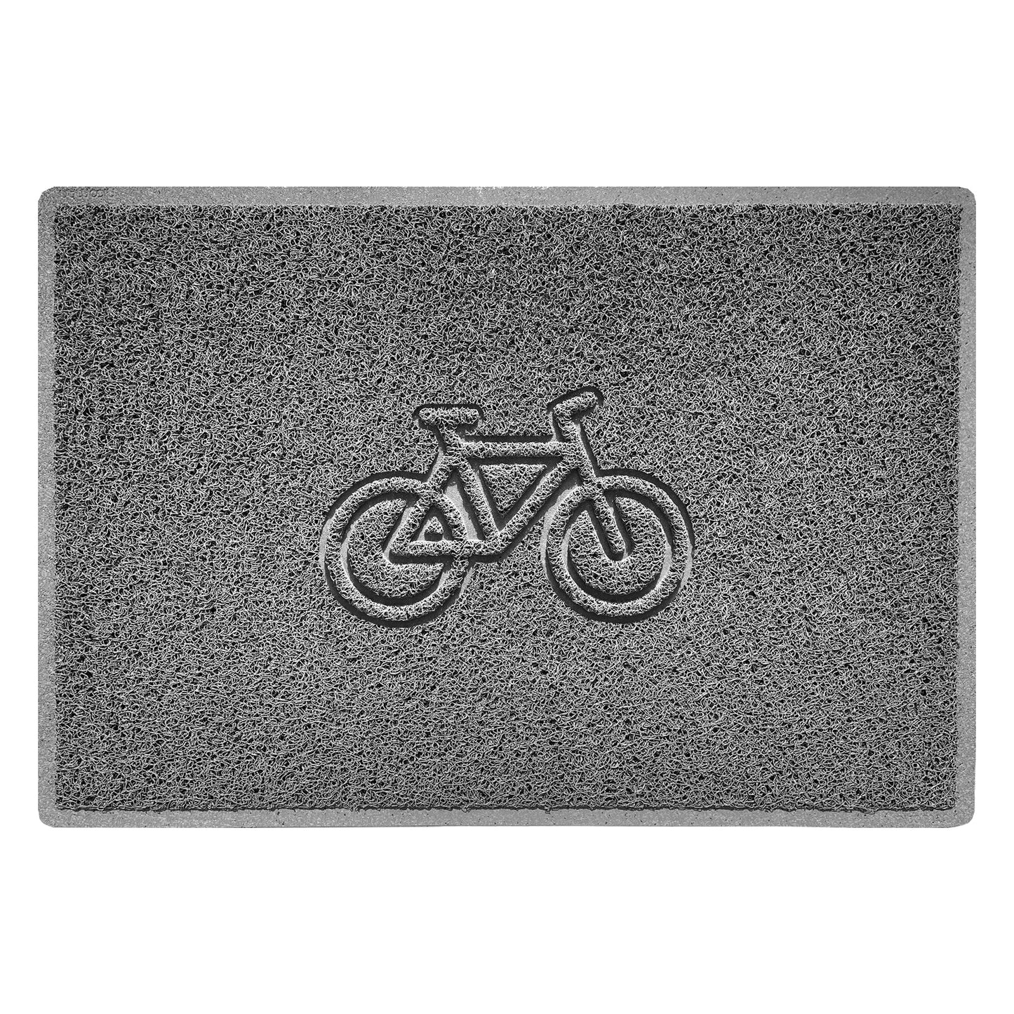 "Cycle" Grey Spaghetti Doormat - plants - express.com