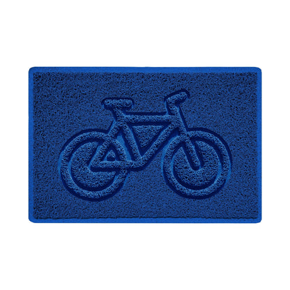 "Cycle" Grey Spaghetti Doormat - plants - express.com