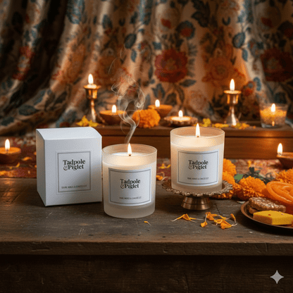Dark Amber & Ginger Lily Scented Candle - plants - express.com