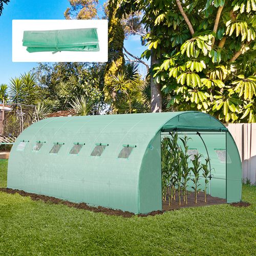 Durable PE Greenhouse Cover - Weatherproof Replacement for 12 - Window Garden - plants - express.com