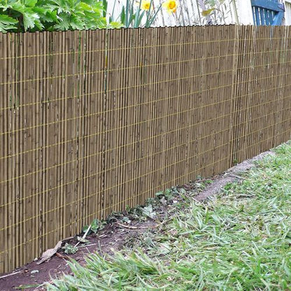 Eco - Friendly Reed Fence Roll - Durable Privacy & Shade Solution (1.8m x 3m) - plants - express.com