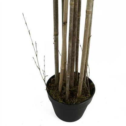 Elegance Unleashed: 6ft Lifelike Artificial Bamboo Tree in Sleek Pot - plants - express.com