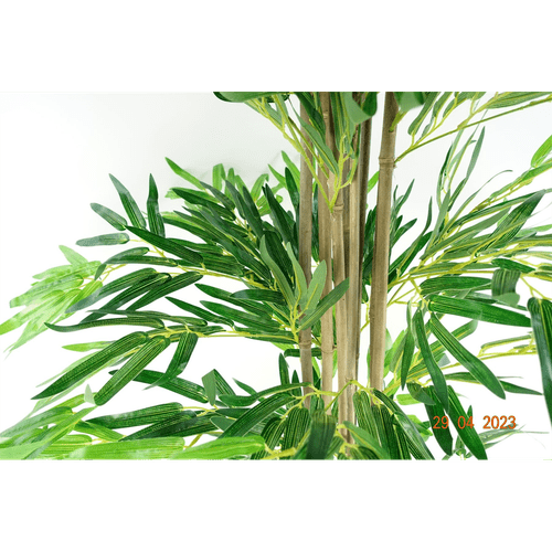 Elegance Unleashed: 6ft Lifelike Artificial Bamboo Tree in Sleek Pot - plants - express.com