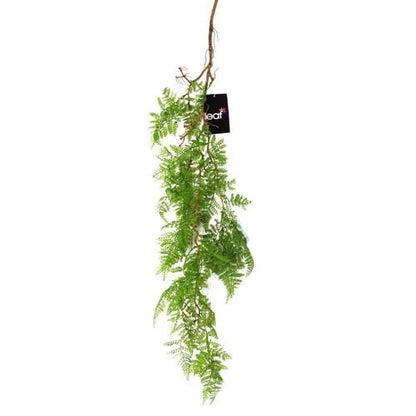 Elegant 100cm Artificial Hanging Maidenhair Fern - Lush Dark Green Beauty! - plants - express.com