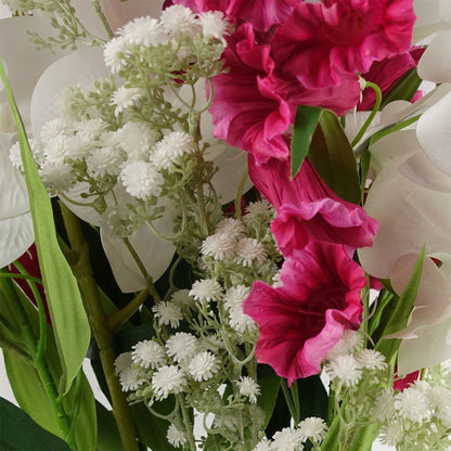 Elegant 100cm Artificial White Phalaenopsis Orchid Stem - Perfect for Arrangements! - plants - express.com