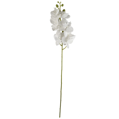 Elegant 100cm Artificial White Phalaenopsis Orchid Stem - Perfect for Arrangements! - plants - express.com