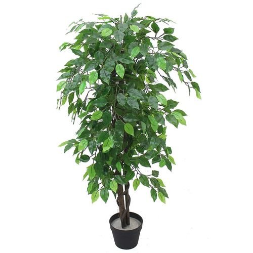 Elegant 120cm Artificial Ficus Tree - Lifelike Indoor Decor Masterpiece - plants - express.com