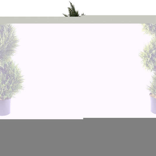 Elegant 120cm Artificial Spiral Cypress Tree - Lush Topiary Decor for Any Space - plants - express.com
