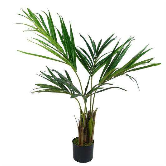 Elegant 120cm Kentia Palm Artificial Tree - Lifelike Silk Leaves & Customizable Shape - plants - express.com