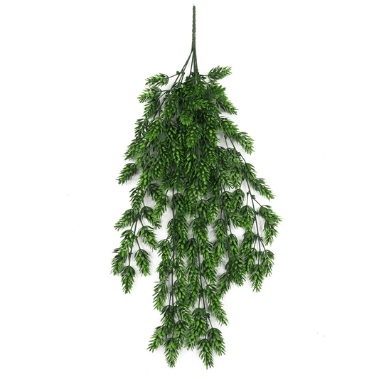 Elegant 128cm UV & Fire Resistant Hanging Artificial Fern – Lush Greenery Anywhere! - plants - express.com