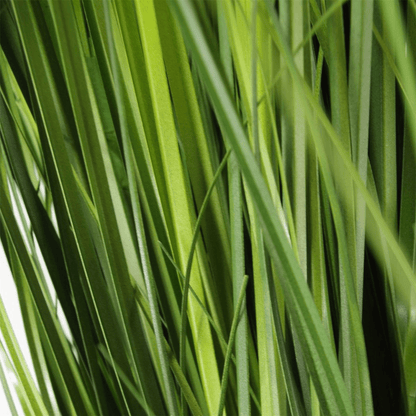 Elegant 130cm Artificial Onion Grass in Stylish Copper Metal Planter - plants - express.com