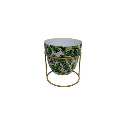 Elegant 13CM Iron Planter on Stand – Durable & Stylish Home Accent - plants - express.com