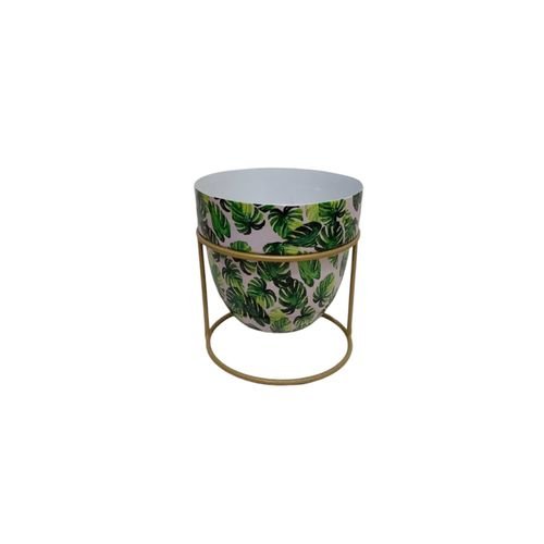 Elegant 13CM Iron Planter on Stand – Durable & Stylish Home Accent - plants - express.com