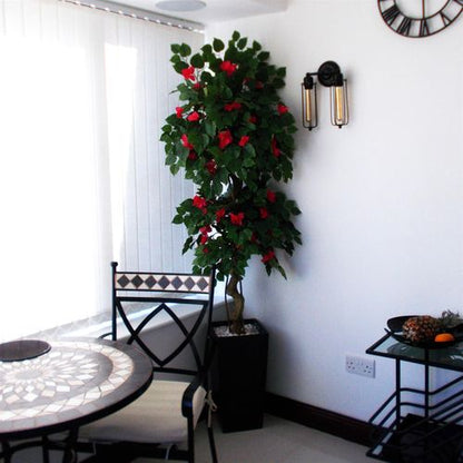 Elegant 150cm Japanese Silk Bougainvillea Tree - Lush Indoor Décor - plants - express.com