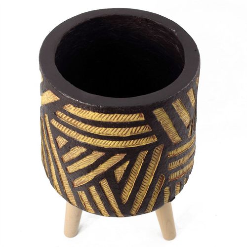 Elegant 45cm Bali Large Fibreglass Planter - Rustic Charm for Any Space - plants - express.com