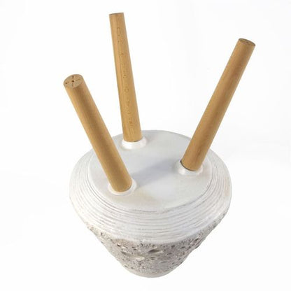 Elegant 62cm Lunar White Fiberglass Planter - Perfect for Indoor & Outdoor Use - plants - express.com