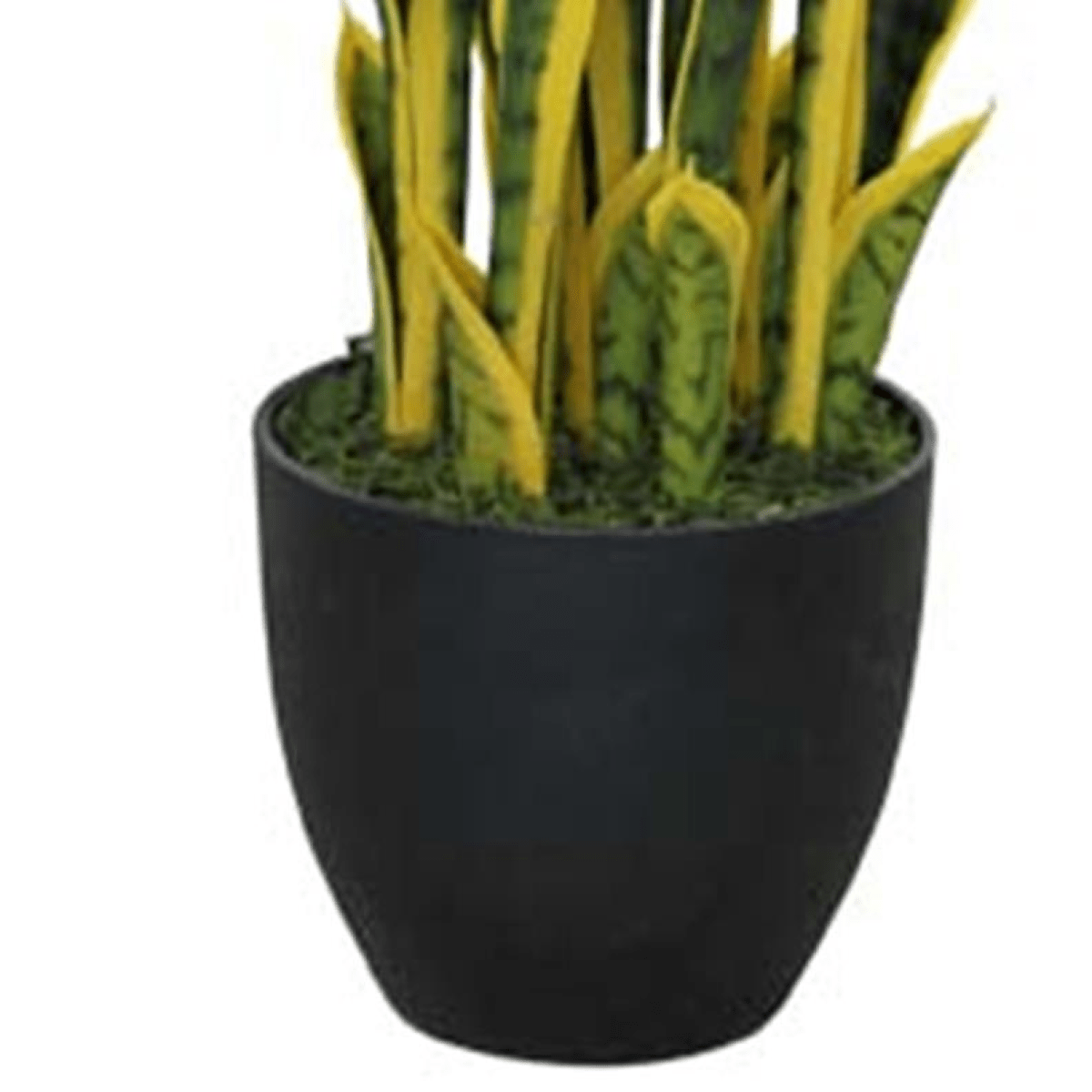 Elegant 70cm Faux Sansevieria Plant in Sturdy Pot - Modern Home Décor - plants - express.com