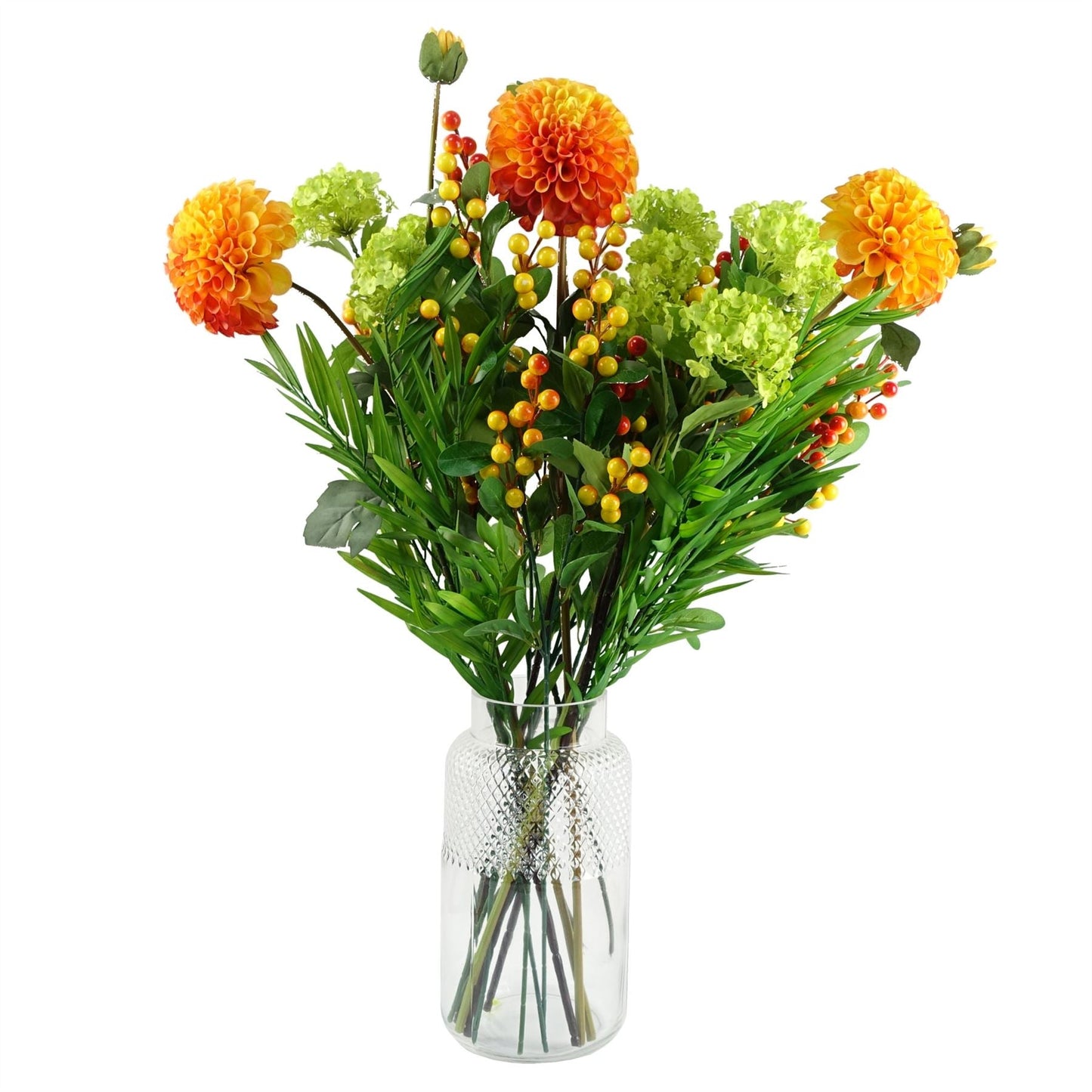 Elegant 70cm Silk Viburnum Spray - Perfect for Stunning Arrangements! - plants - express.com