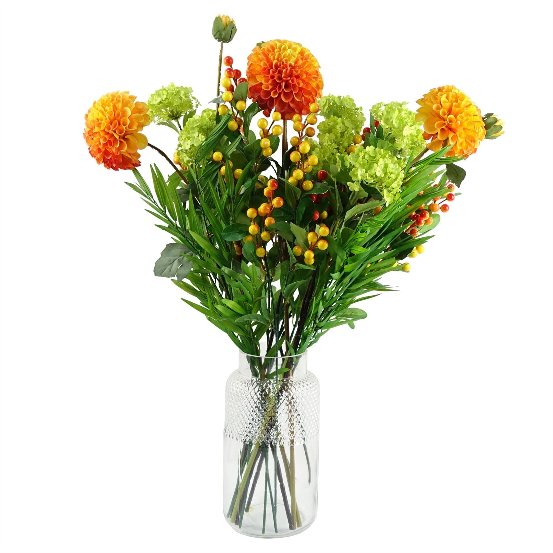 Elegant 70cm Silk Viburnum Spray - Perfect for Stunning Arrangements! - plants - express.com