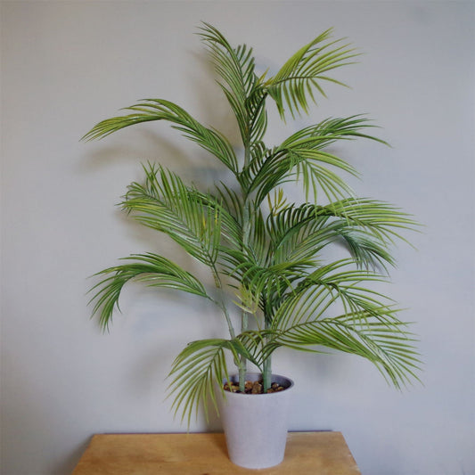 Elegant 90cm Artificial Palm Tree in Chic Decorative Planter - plants - express.com