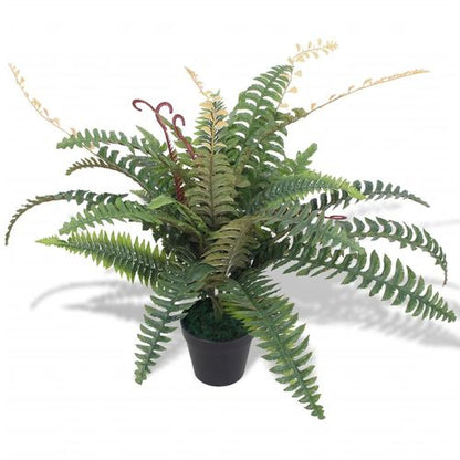 Elegant 90cm Artificial Sansevieria Fern Plant in Natural Wood Pot - plants - express.com