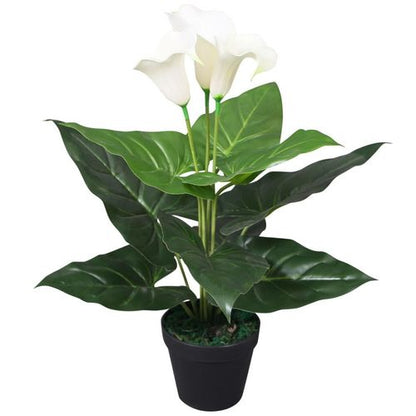 Elegant Blue Hydrangea Plant in Chic Pot - 60 cm Faux Flower Arrangement - plants - express.com