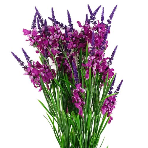 Elegant Dark Pink Larkspur Artificial Stems - Pack of 6, 80cm Each - plants - express.com