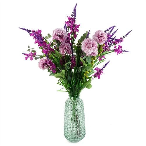 Elegant Dark Pink Larkspur Artificial Stems - Pack of 6, 80cm Each - plants - express.com