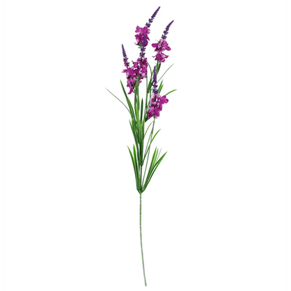 Elegant Dark Pink Larkspur Artificial Stems - Pack of 6, 80cm Each - plants - express.com