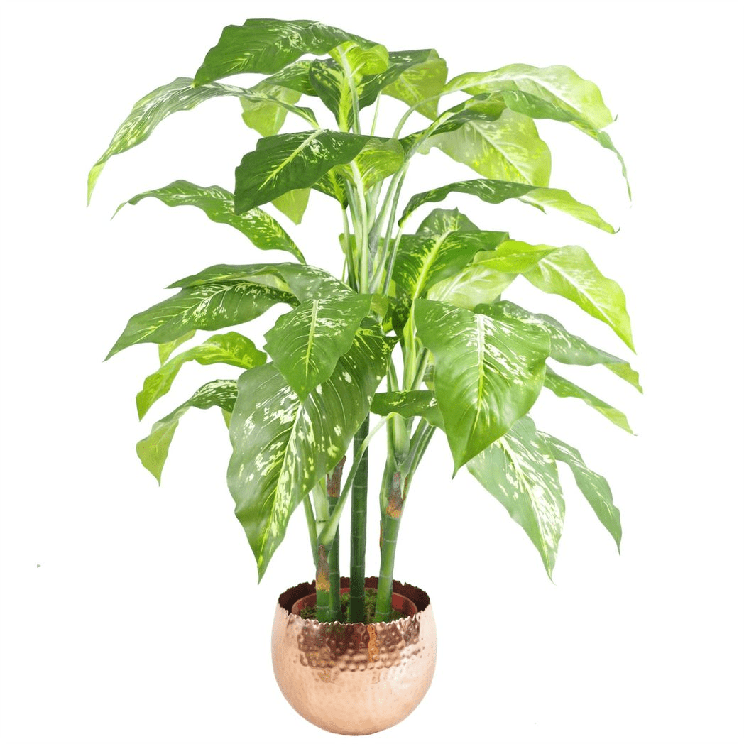 Elegant Hammered Copper Planter - Handmade Metal Beauty for Indoor Plants - plants - express.com